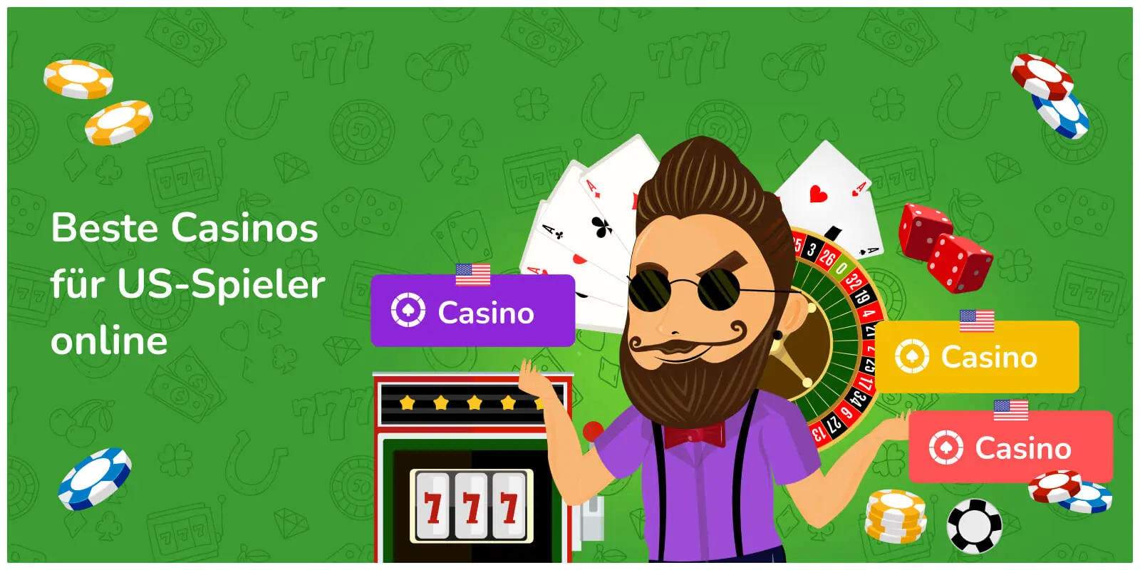 Beste Casinos für US-Spieler online