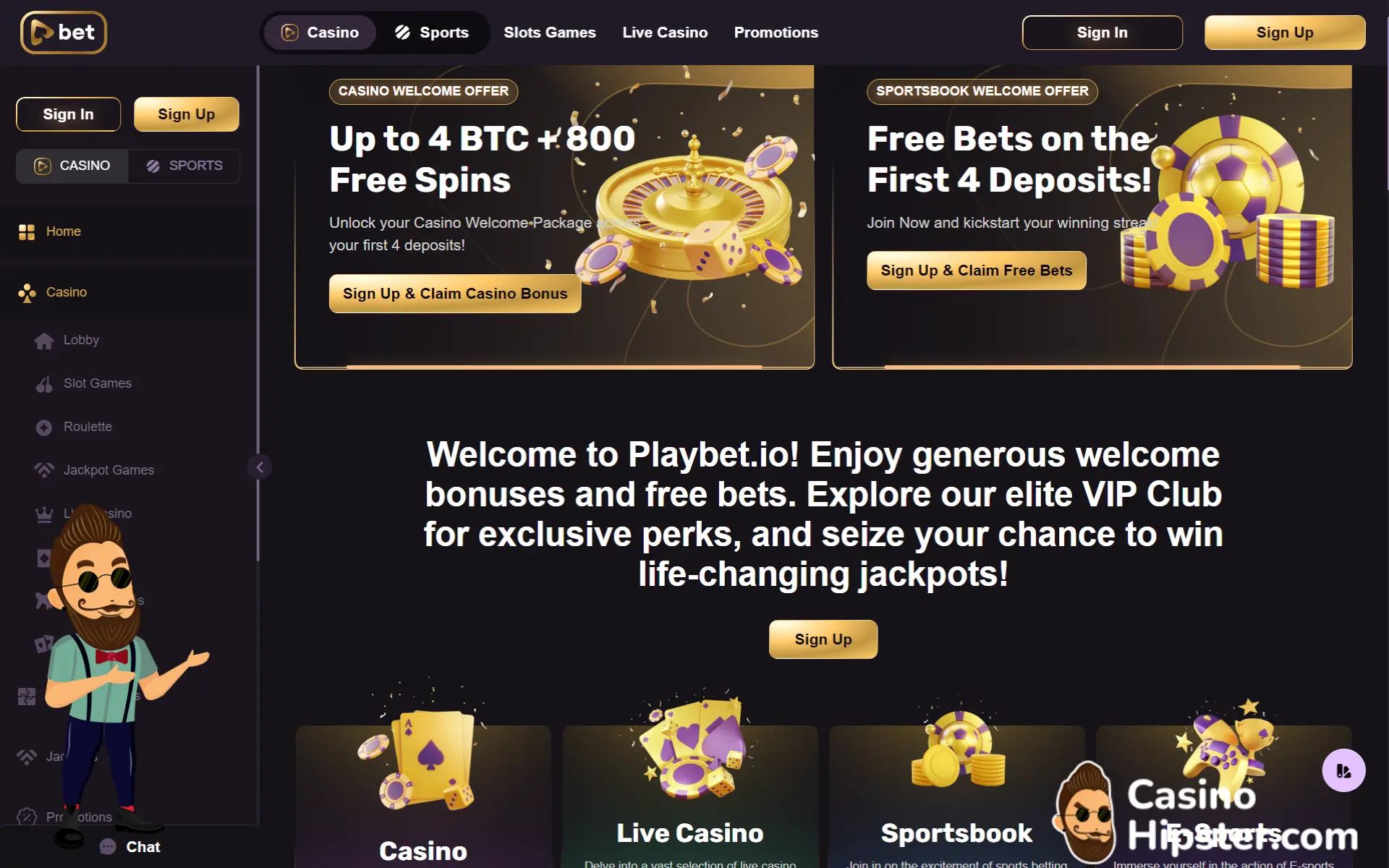 Playbet.io Casino Testbericht 