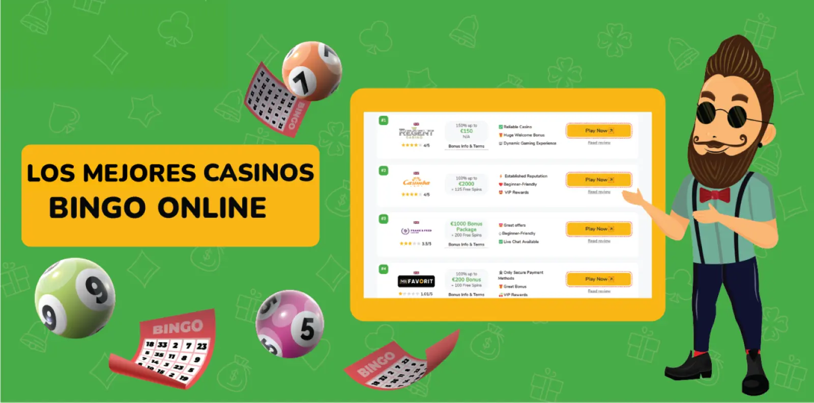 Los Mejores Casinos Bingo Online