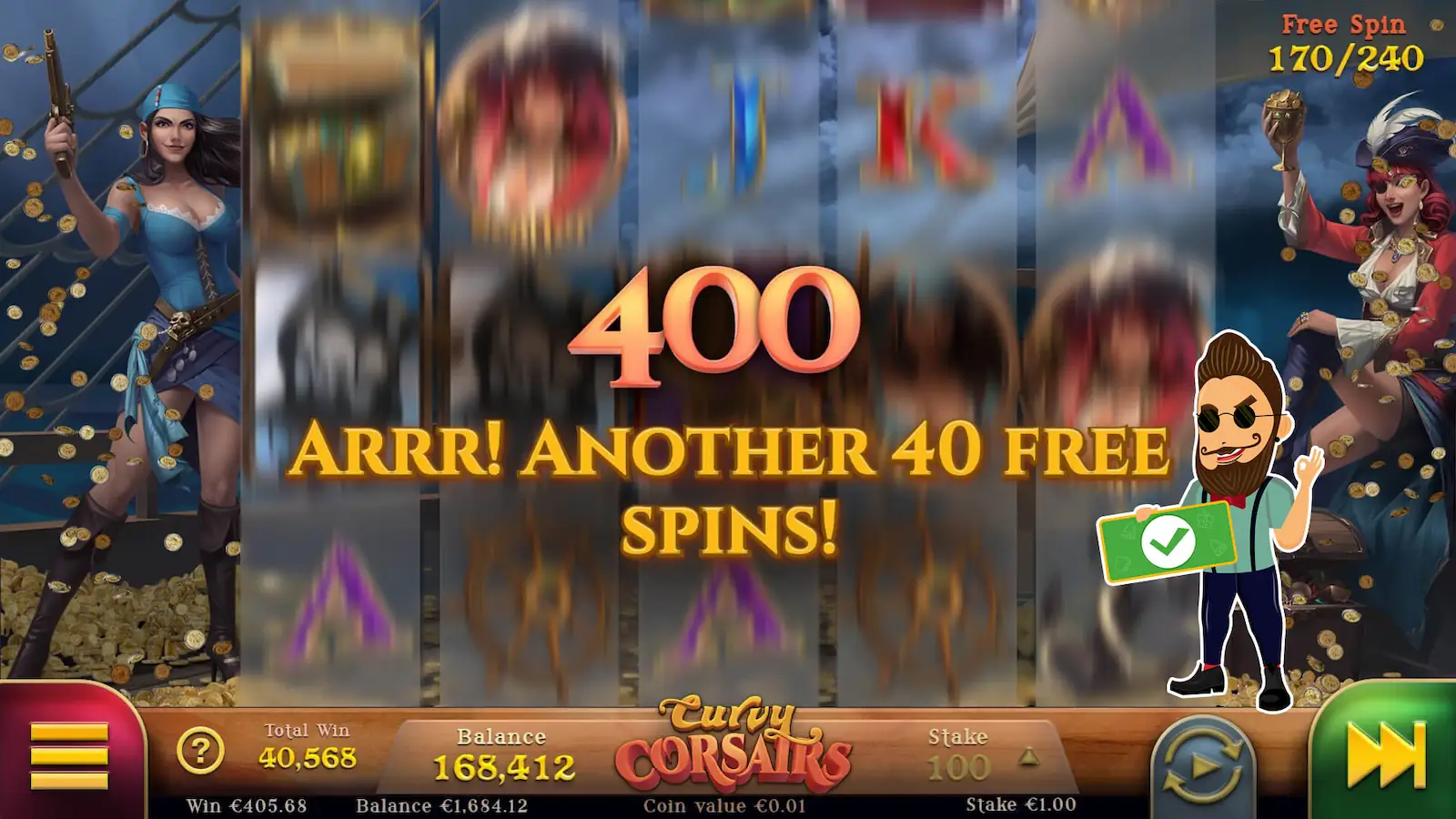 Consejos y trucos para jugar a la tragamonedas Curvy Corsairs