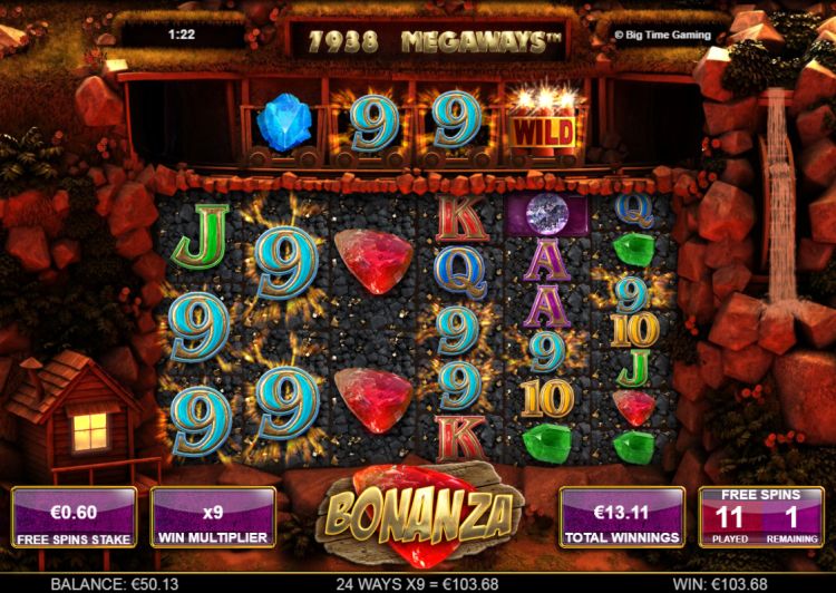 Bonanza megaways slot machine