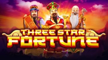 three star fortune slot pragmatic play logo