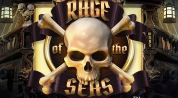 Rage of the seas slot logo