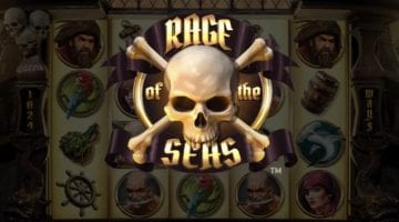 Rage of the seas slot netent logo