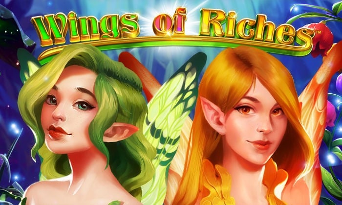 Wings of riches slot netent logo
