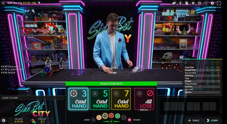 Side Bet City live casino review (Evolution Gaming) - Hot or not?