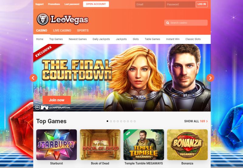 Top 5 online casino