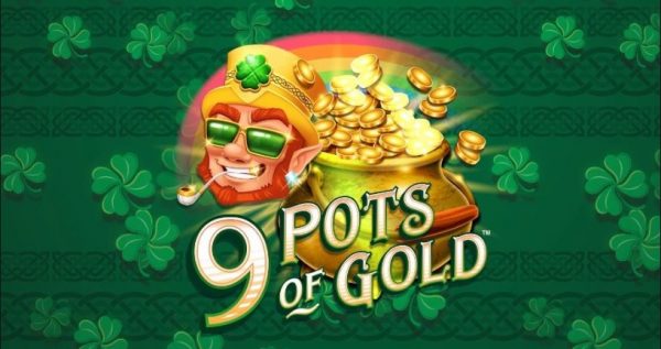 9 pots of gold slot review logo