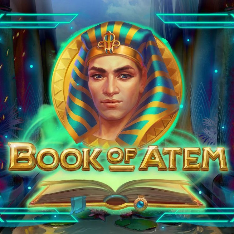 Book of Atem slot review microgaming logo