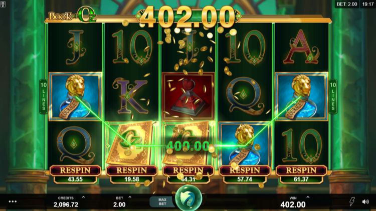 Book of Oz slot review