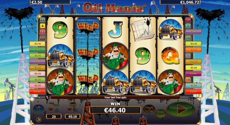 Oil Mania slot review win