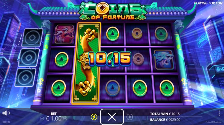 coins of fortune slot review