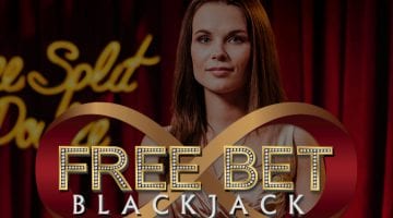 free-bet-blackjack evolution gaming logo