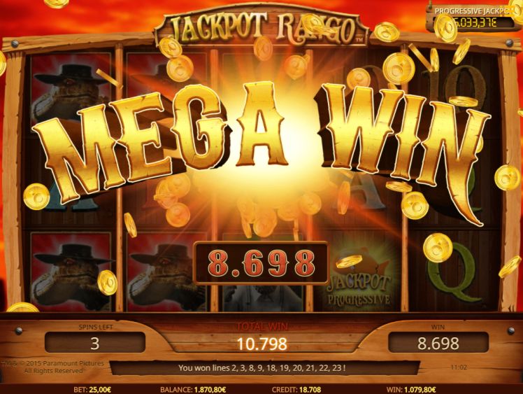 Jackpot rango slot review