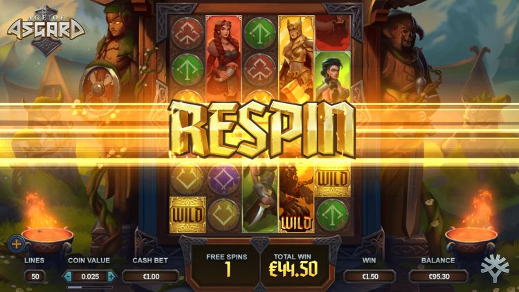 Age of Asgard free spins bonus