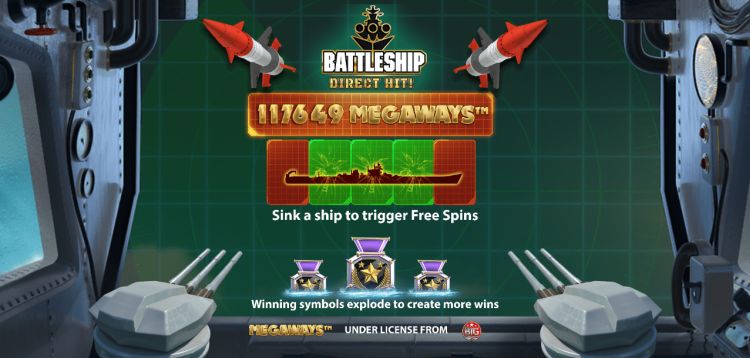 Battleship direct hit megaways review