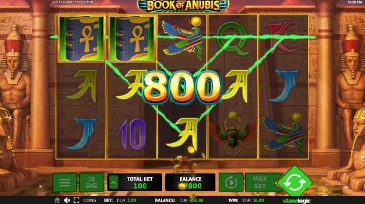 Book Of Anubis slot Stakelogic win