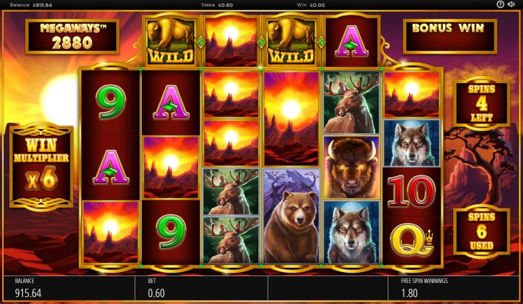 Buffalo Rising Megaways slot review bonus free spins