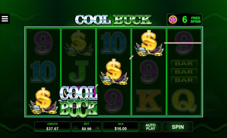 Cool buck pokie microgaming