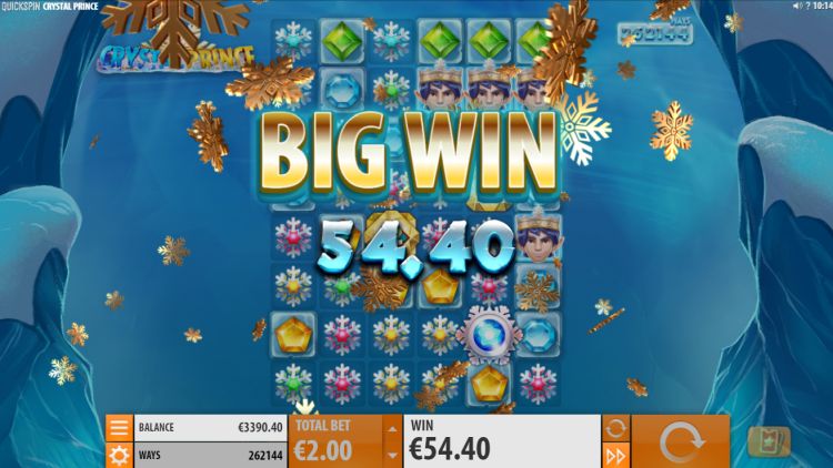 Crystal Prince slot review big win