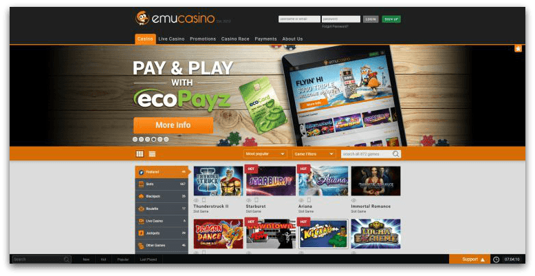 Emucasino-review