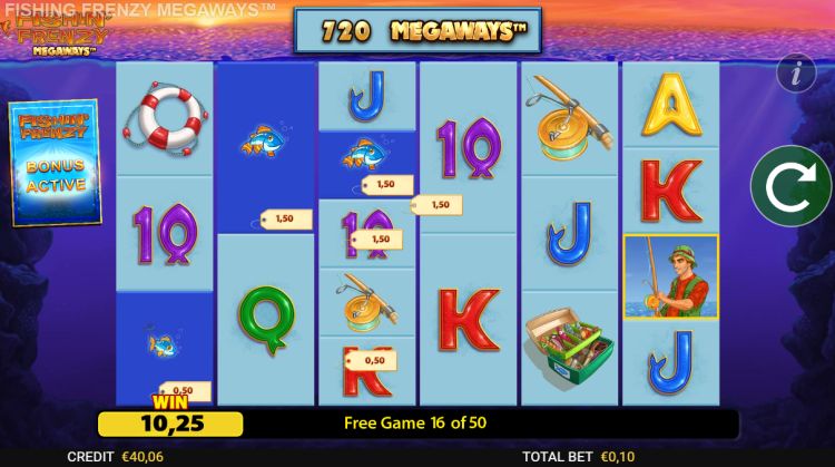 Fishin Frenzy megaways review bonus