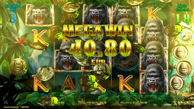 Gorilla-Kingdom-slot netent big win bonus