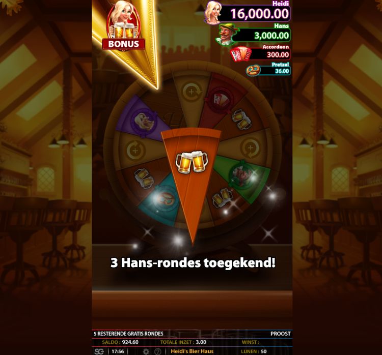 Heidis Bier Haus slot review red