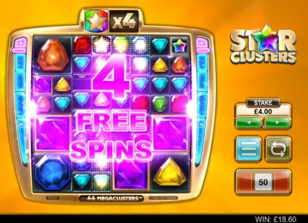 star cluster slot review big time gaming