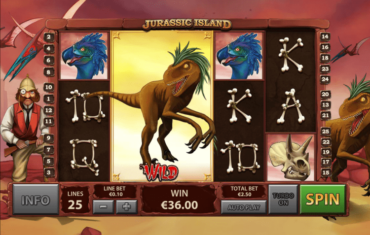 Jurassic Island Playtech slot