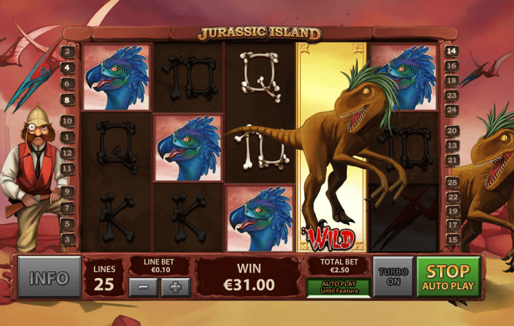 Jurassic Island Playtech slot