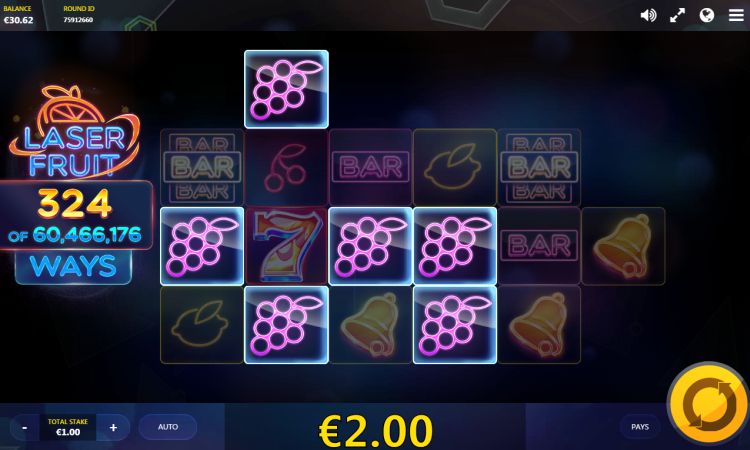 Laser fruit slot review red tiger