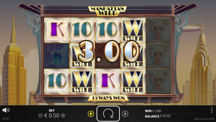 Manhattan goes wild slot review nolimit city