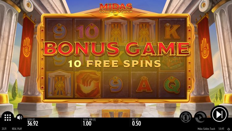 Play Midas Golden Touch online for free ✓ and for real money from  thunderkick at N1Bet Casino