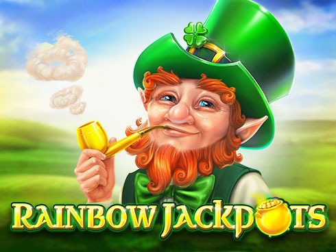 Rainbow-Jackpots-slot red tiger logo