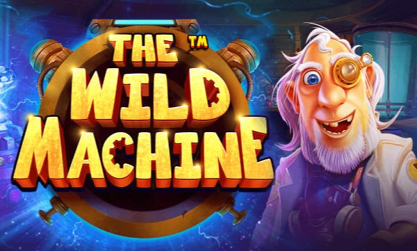 The wild machine pragmatic play slot logo