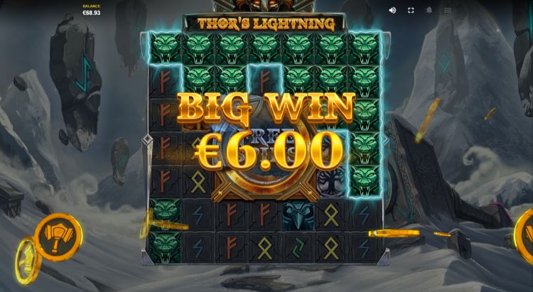 Thor's Lightning slot review red tiger