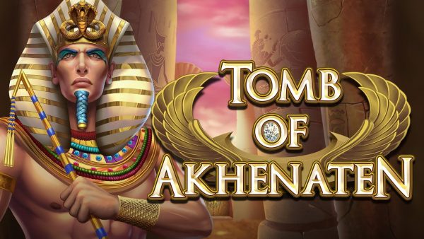 Tomb of akhenaten slot review logo
