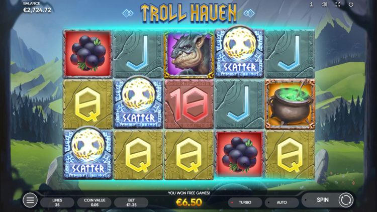 Troll Haven slot review Endorphina bonus trigger