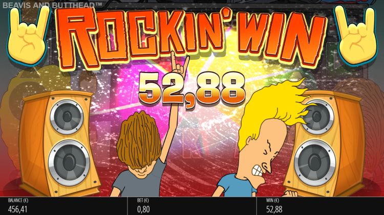beavis-and-butthead-slot-review-blueprint-gaming-win-celebration
