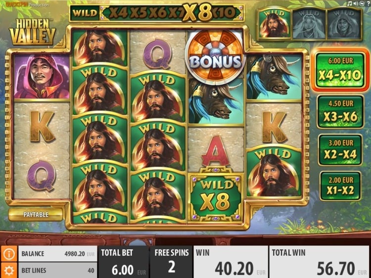 hidden-valley-slot quickspin bonus big win