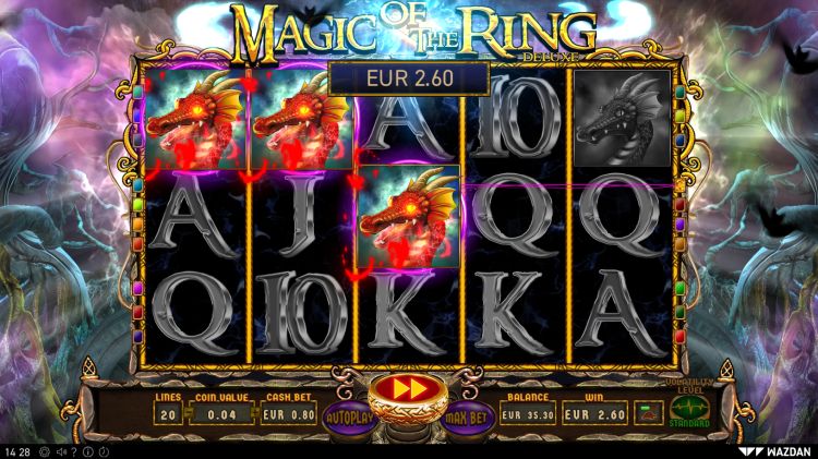 Magic of the Ring video slot