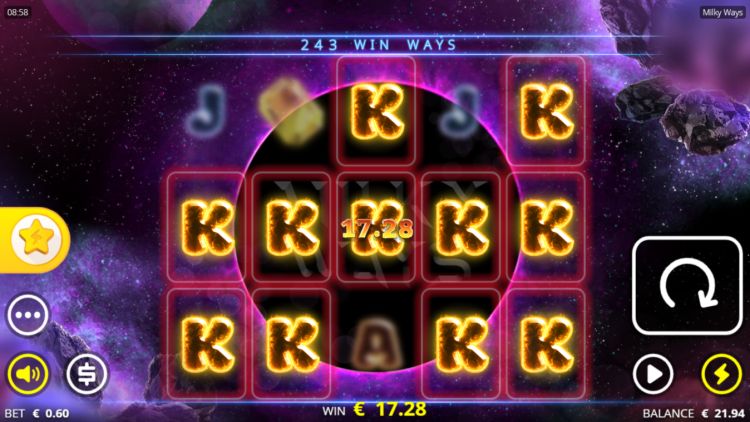 milky ways slot nolimit city