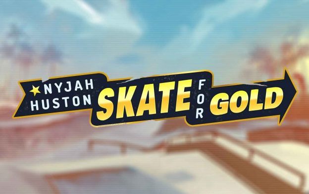 nyjah Huston skate-for-gold-play-n-go-logo