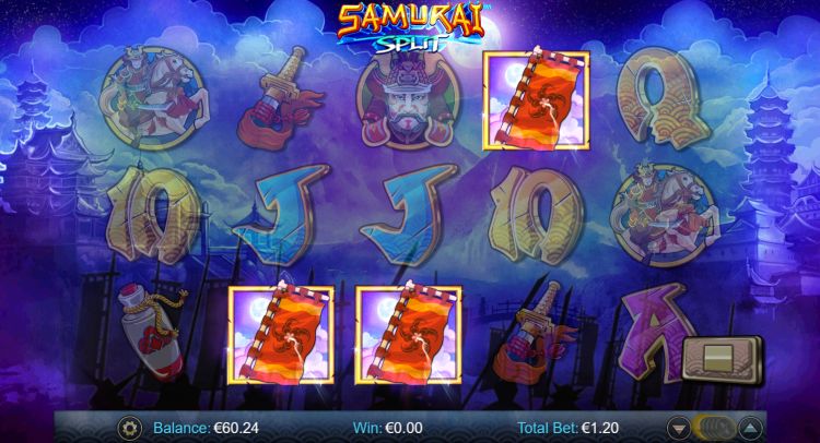 samurai-split-slot bonus
