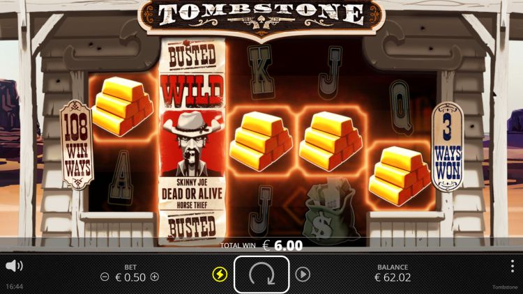 tombstone slot review no limit city win