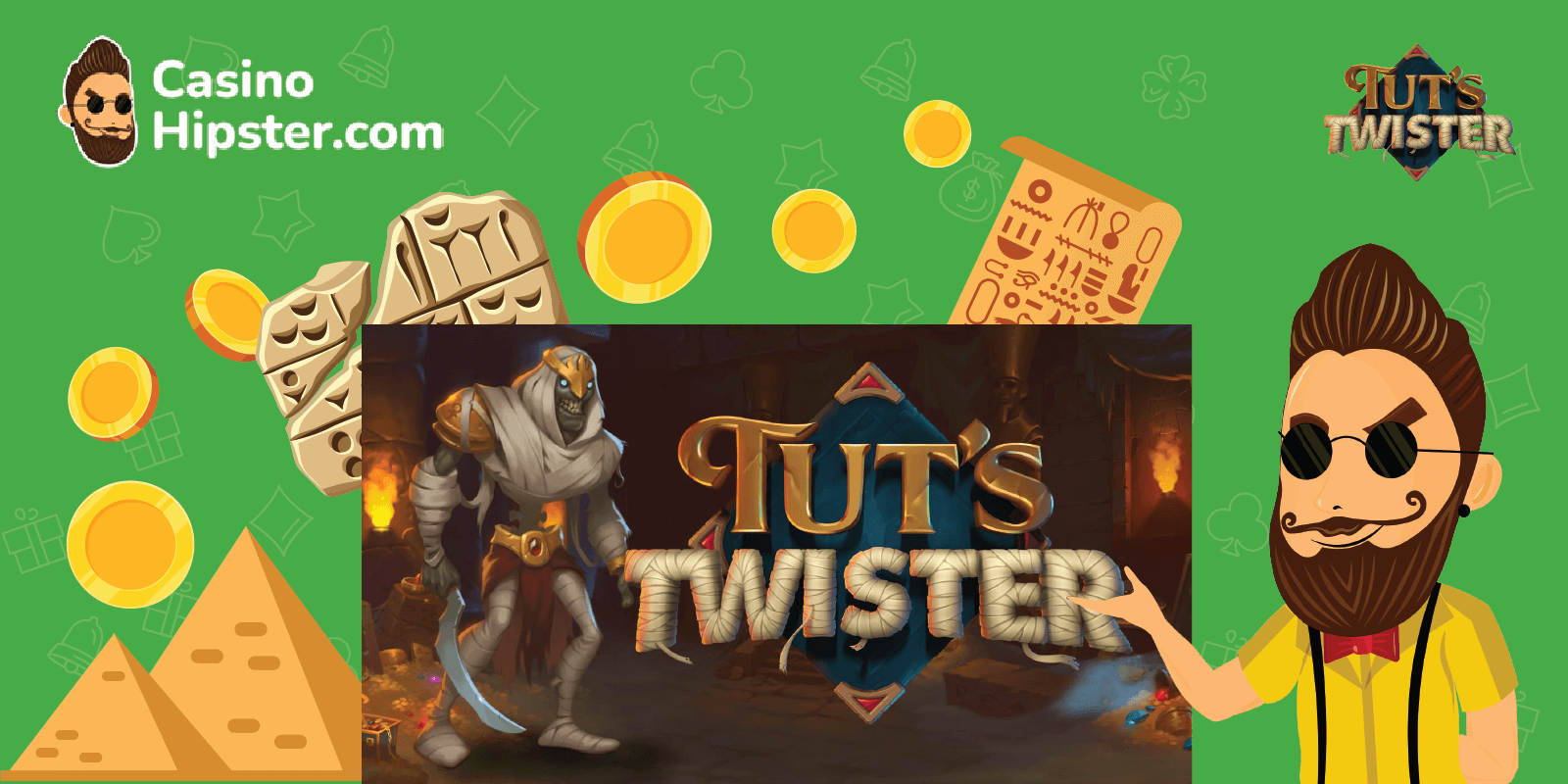 Tut's Twister Slot Features