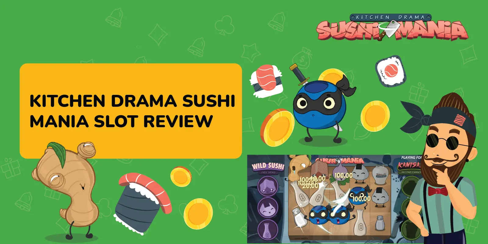 Kitchen Drama: Sushi Mania Slot Review