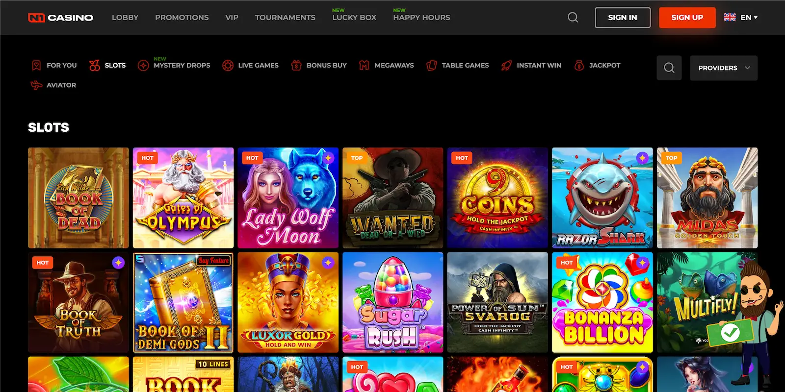 N1 Casino Slots