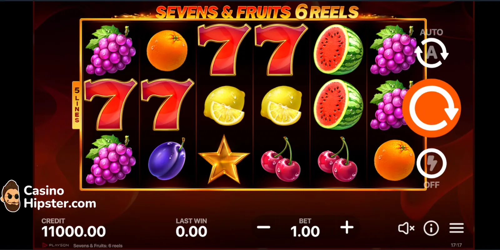7 & Hot Fruits Slot Review 
